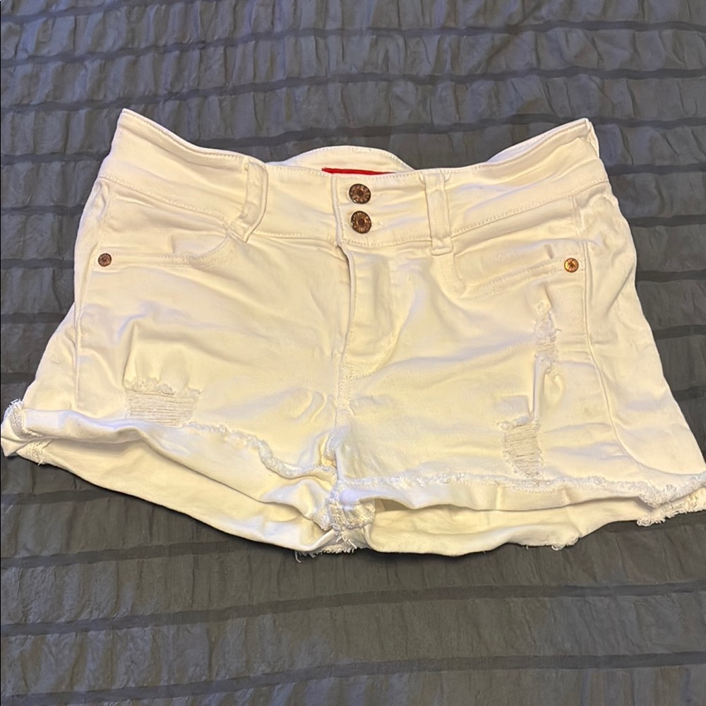 Guess Women's White Jean Shorts